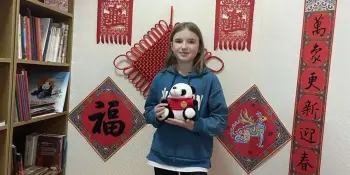 Учащиеся 6А и 7В классов посетили Борисовскую библиотеку им И.Х.Колодеева