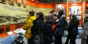 Посещение учащимися 10А класса Борисовского объединенного музея