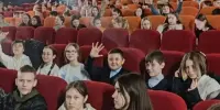 Для учащихся 6-8 классов был организован просмотр кинофильма "Нюрнберг"