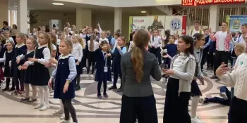 Флешмоб в рамках декады по профилактике табакокурения и алкоголизма