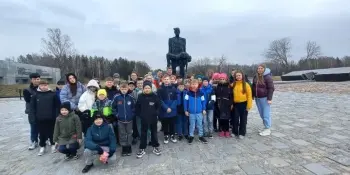 Учащиеся школы посетили мемориальный комплекс Хатынь