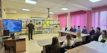 Профориентация с офицером 139 центра метрологического обеспечения