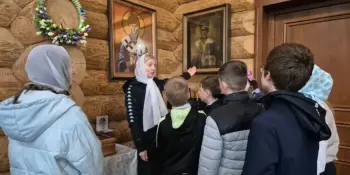 Учащиеся храм равноапостольного Князя Владимира