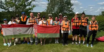 Сплав на байдарках по реке Плиса