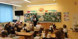 В первый день учебных занятий сотрудники Борисовского ГРОЧС напомнили учащимся о правилах безопасного поведения
