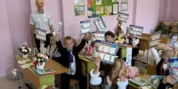 Председатель первичной организации ОСВОД поздравил первоклассников с Днем знаний