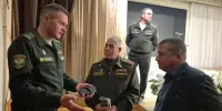 Перед учащимися учреждений образования Борисовского района выступили офицеры УО "Институт пограничной службы Республики Беларусь"