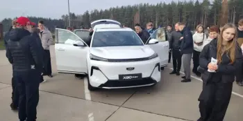 Учащиеся Средней школы N25 г.Борисова приняли участие в профориентационном мероприятии, проходившем 6 ноября на СЗАО "Белджи"