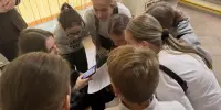 Среди учащихся пятых классов была проведена игровая лаборатория "Правила здоровой жизни"