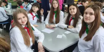 Команда 6А класса приняла участие в "Большой пионерской игре"