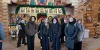 Сегодня, учащиеся 8 Г класса и педагоги посетили Князь-Владимирский храм