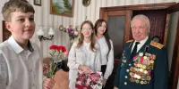 Ученики посетили ветерана афганской войны