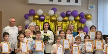 Вчера школьные стены наполнились живым звуком и яркой музыкой