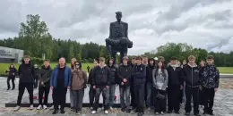 Сегодня 10-е классы прикоснулись к трагедии Хатыни