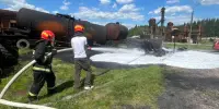 Учащиеся познакомились с профессией пожарного-спасателя.