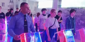 Учащиеся посетили профилактическое мероприятие в Центре безопасности МЧС