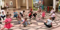 Сегодняшнее утро в лагере началось с зарядки