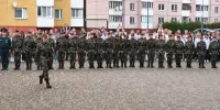 Первый звонок и открытие военно- патриотического клуба МЧС "Бастион"